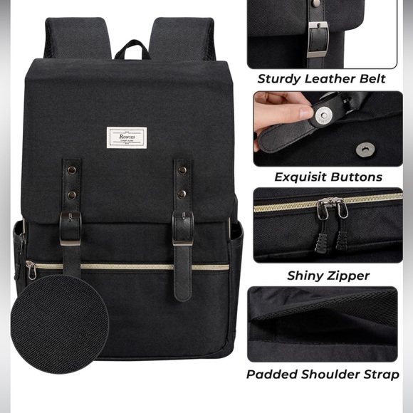 Roynes Laptop Backpack - NWT - Picture 5 of 7